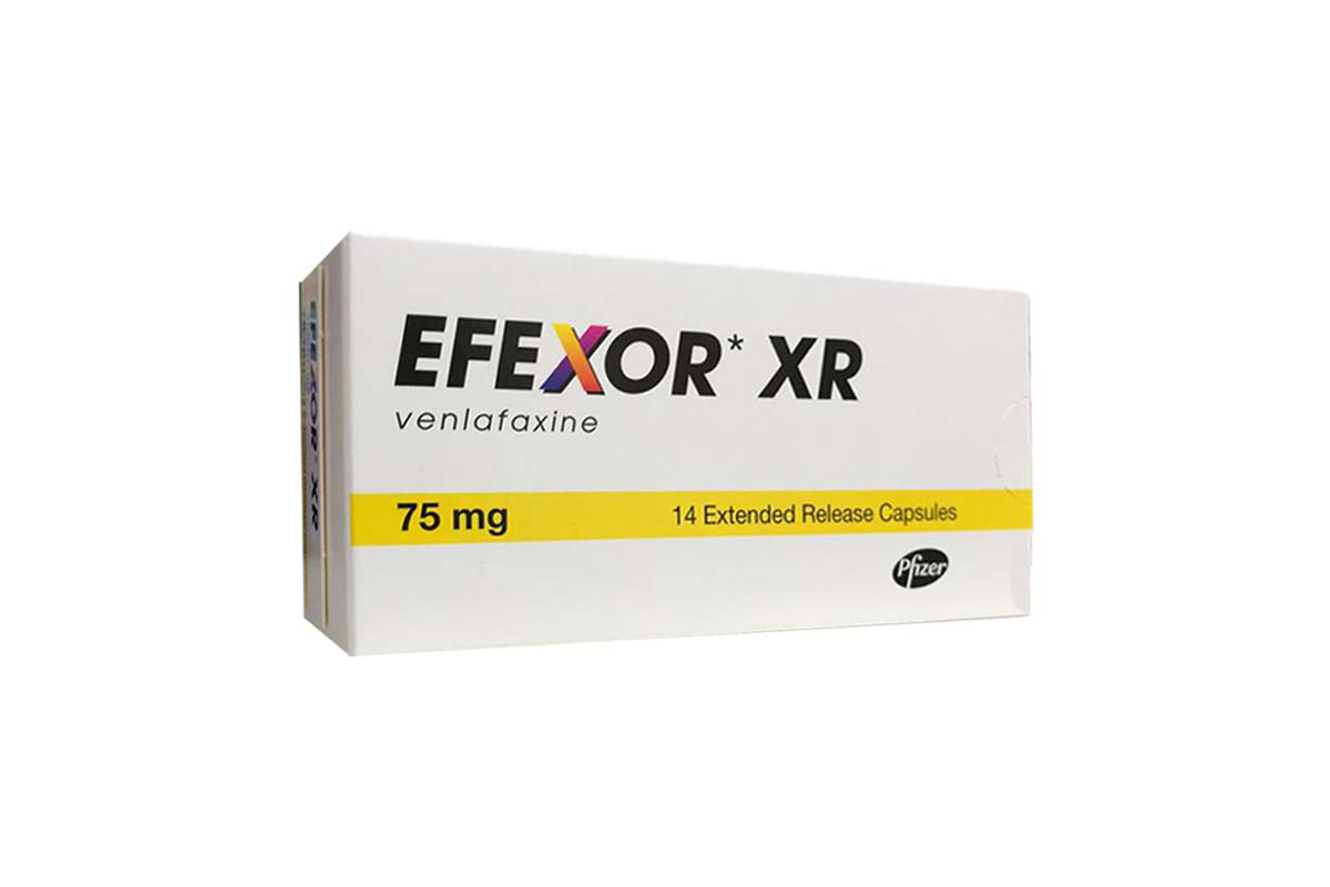 EFEXOR XR 75 MG 14 CAPSULES - Berlin Pharmacy