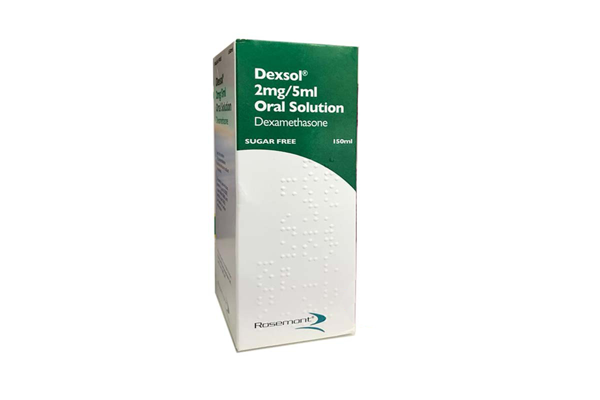 DEXSOL ORAL SOLUTION 2MG/5ML 150 ML - Berlin Pharmacy