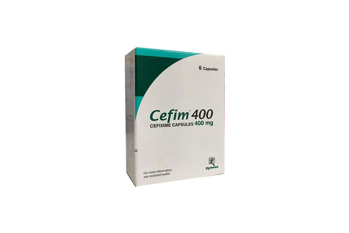 CEFIM 400MG 6 CAPSULES - Berlin Pharmacy