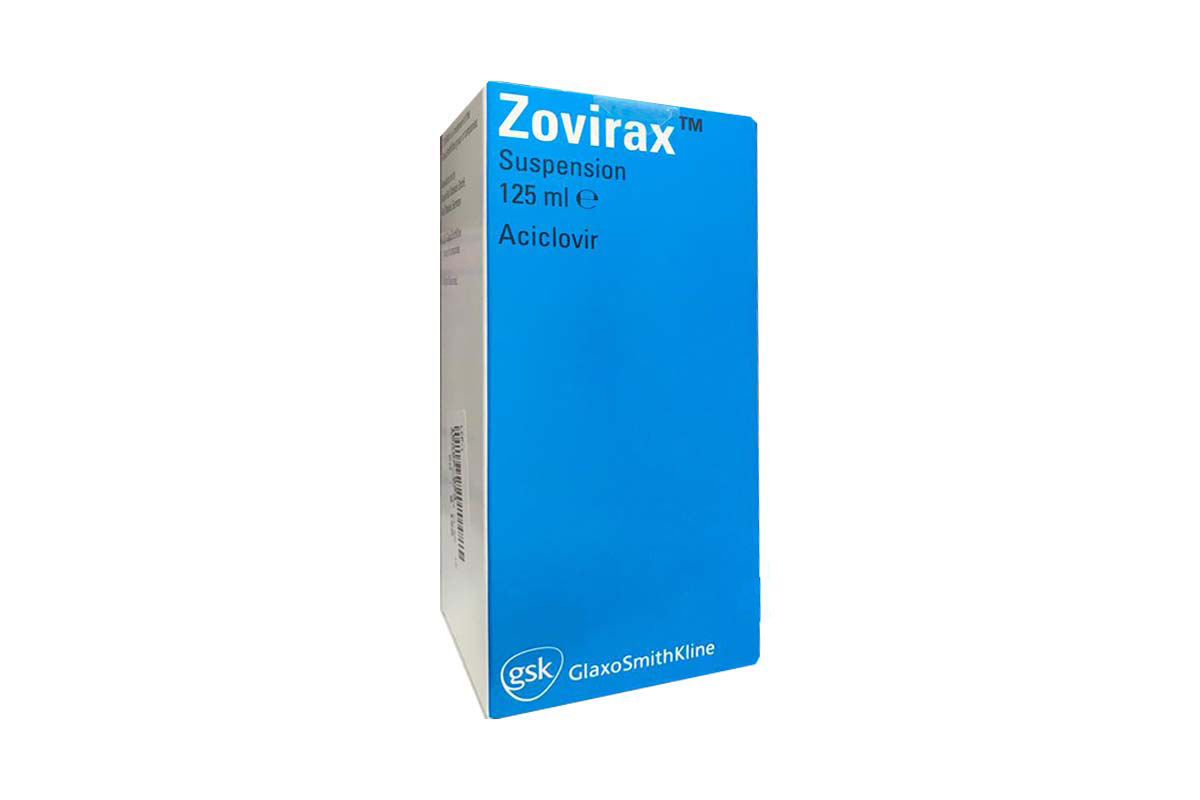 ZOVIRAX SUSP 200 MG/5ML  125 ML - Berlin Pharmacy