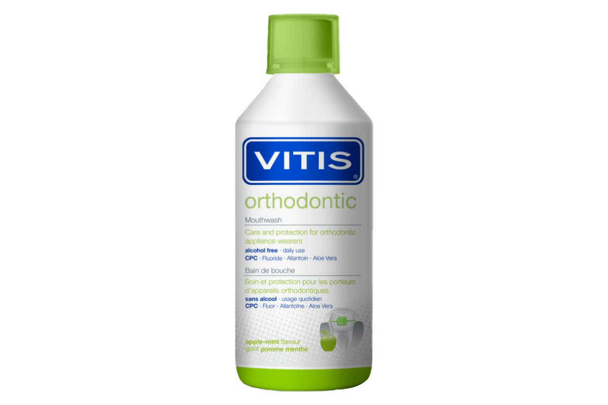 VITIS ORTHODONTIC MOUTHWASH 500 ML - Berlin Pharmacy