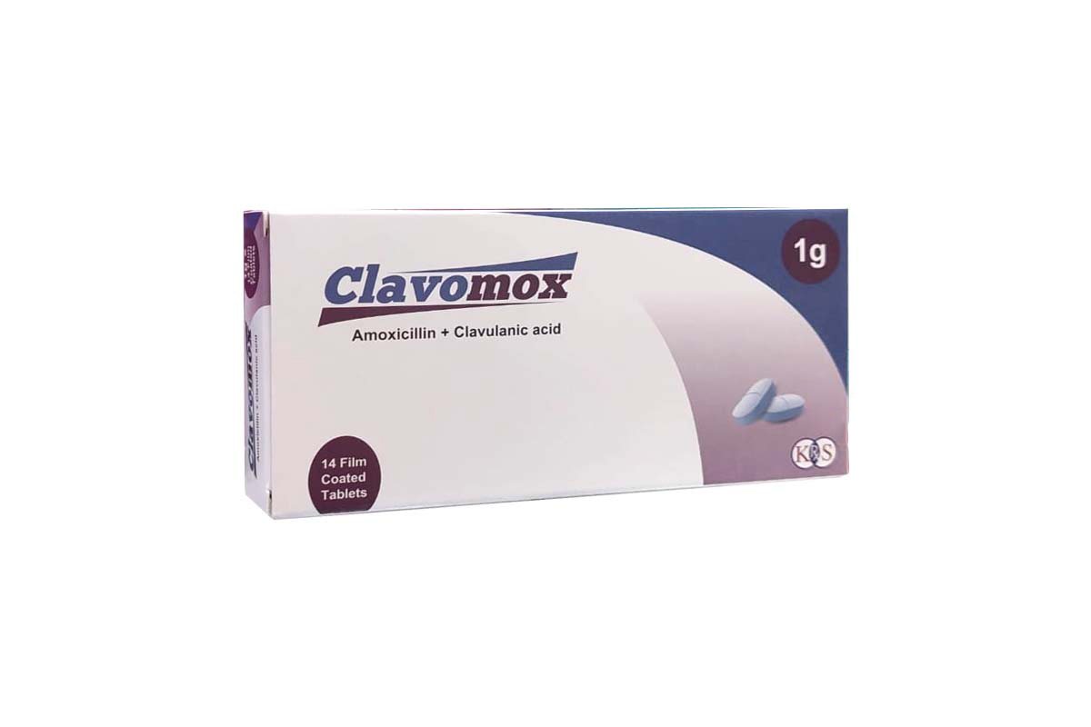 CLAVOMOX 1 G 14 FILM COATED TABLETS - Berlin Pharmacy