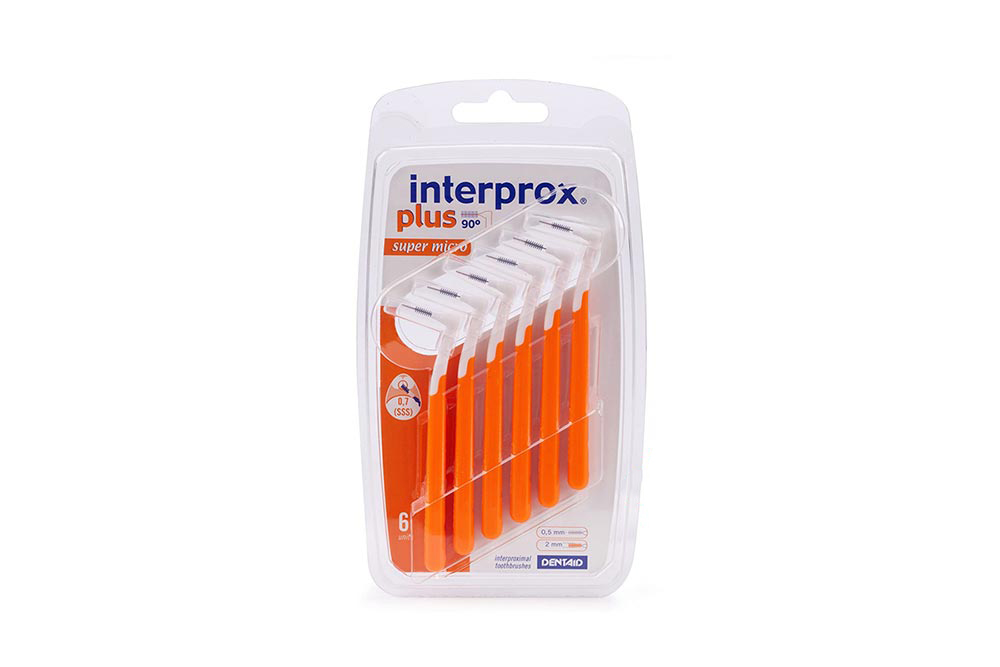 INTERPROX PLUS SUPER MICRO 0.7 ORANGE 6 UNITS - Berlin Pharmacy