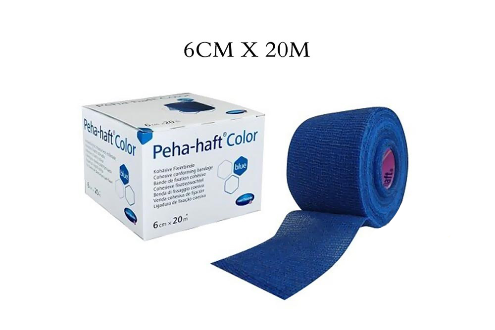 HARTMANN PEHA HAFT COLOR BLUE 6CMX20M - Berlin Pharmacy