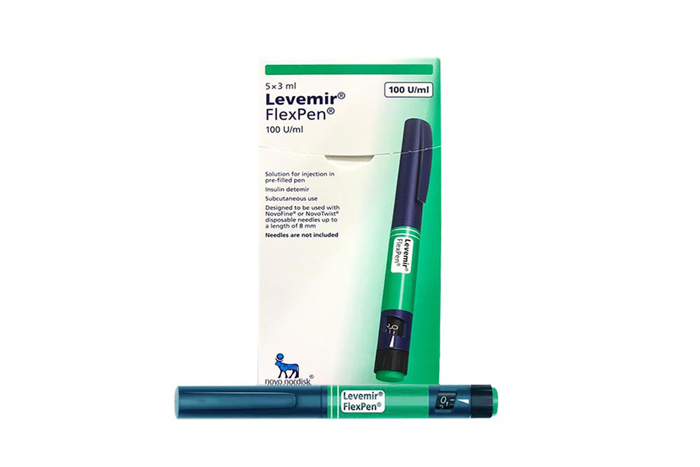 LEVEMIR FLEXPEN 100IU ML 5X3ML - Berlin Pharmacy
