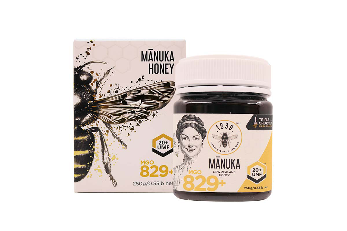 MANUKA HONEY 20 PLUS UMF MGO 829 PLUS 250GM - Berlin Pharmacy