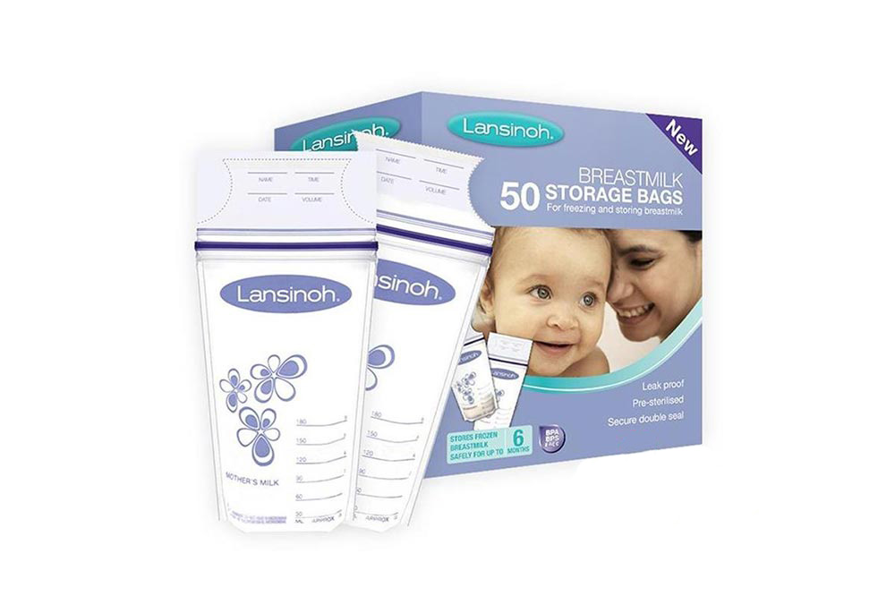 LANSINOH BREAST MILK STORAGE BAGS 50 PCS - Berlin Pharmacy