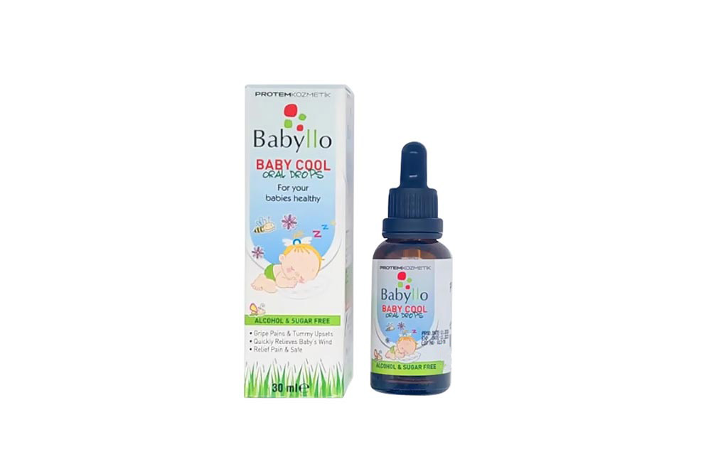 BABYLLO BABY COOL ORAL DROPS 30ML - Berlin Pharmacy