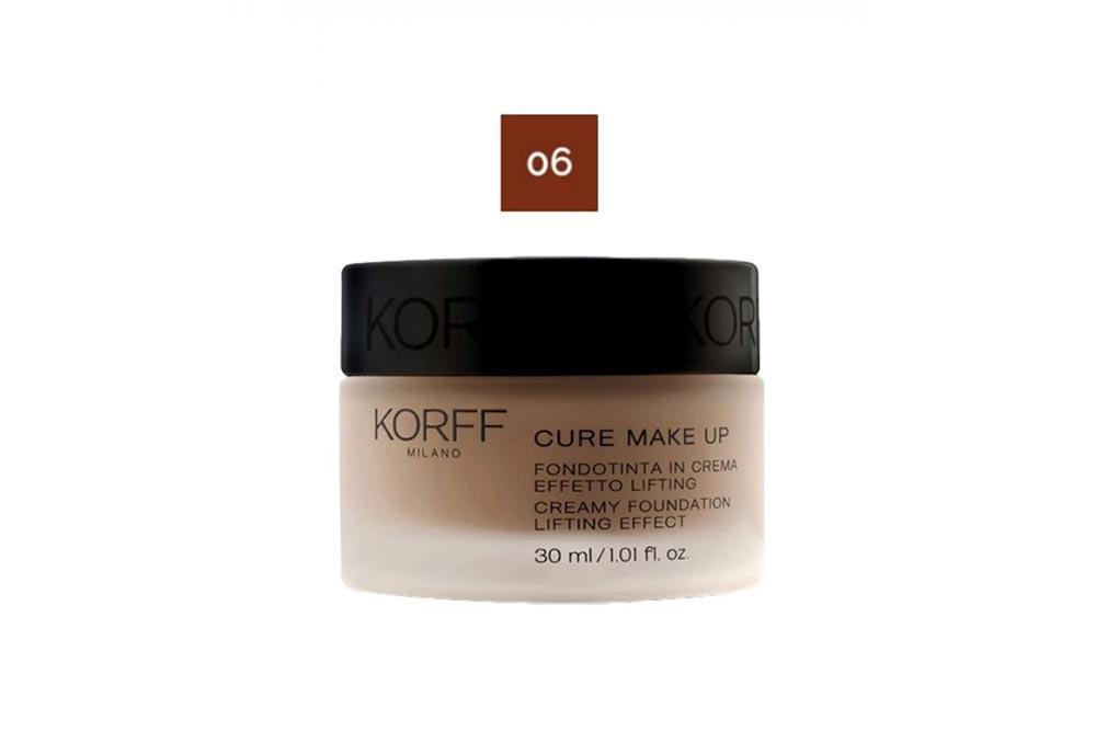 KORFF CURE MAKE UP CREAMY FOUNDATION 06 CACAO  30ML - Berlin Pharmacy