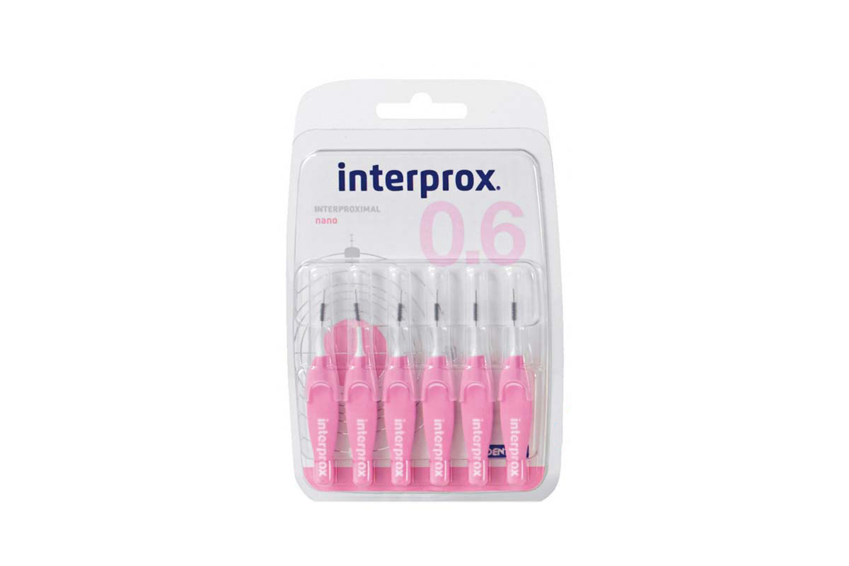 INTERPROX NANO 0.6 PINK 6 UNITS - Berlin Pharmacy