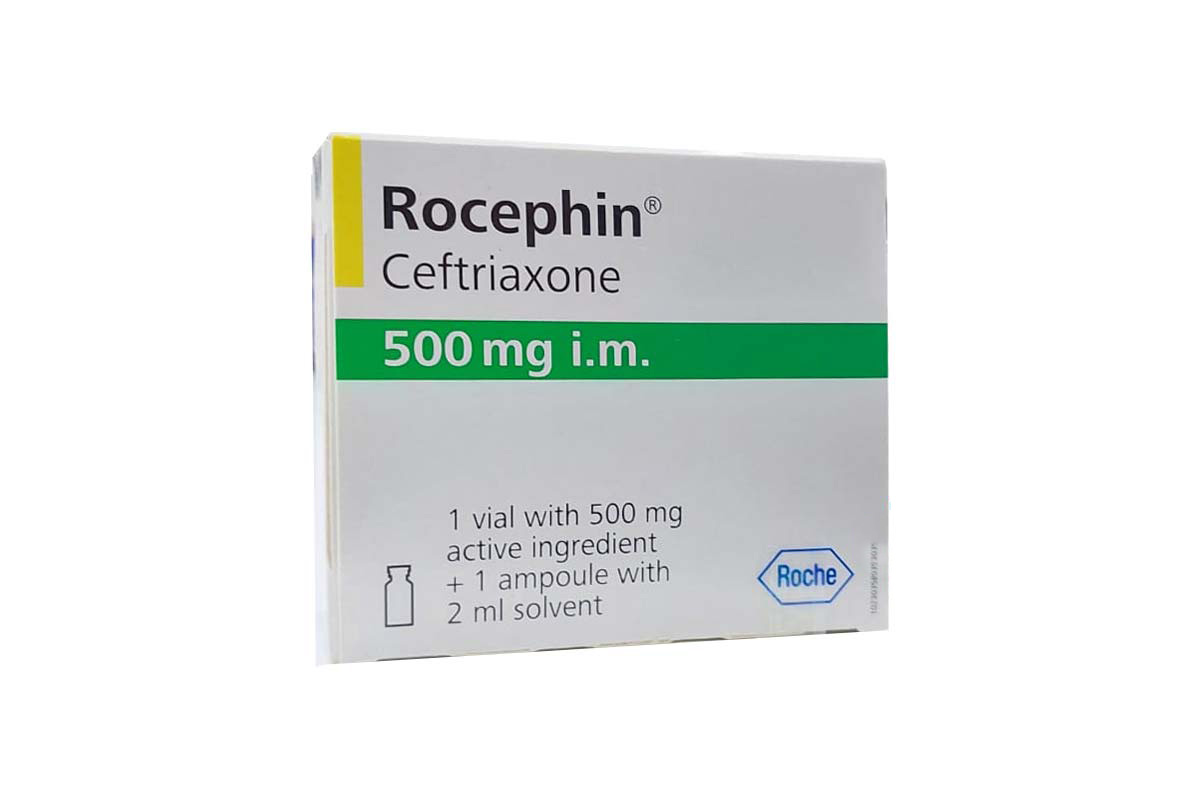 ROCEPHIN 500 MG IM 1 VIAL - Berlin Pharmacy