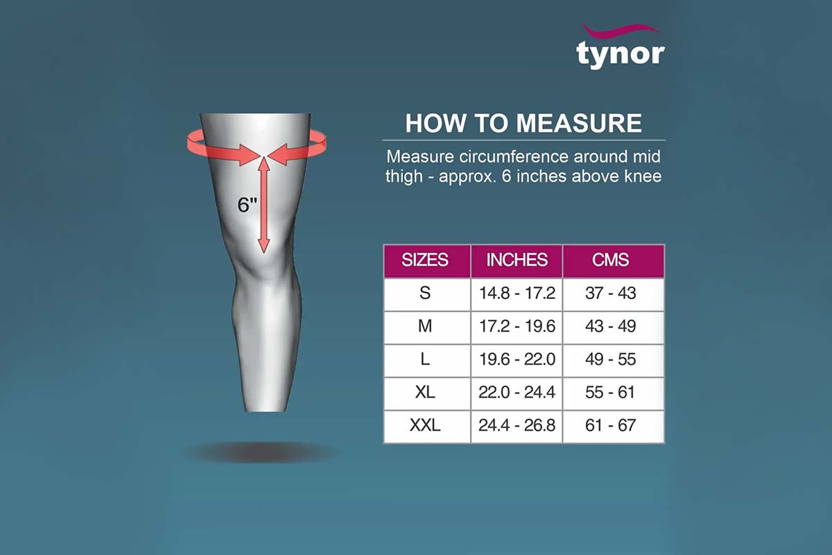 تاينور جوارب ضغط طبية فوق الركبة للدوالي مقاس وسط 2 قطعة I70 - صيدلية برلين