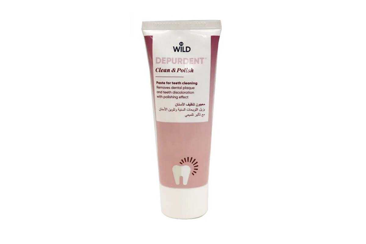 WILD DEPURDENT CLEAN AND POLISH FOR TEETH 75ML - Berlin Pharmacy