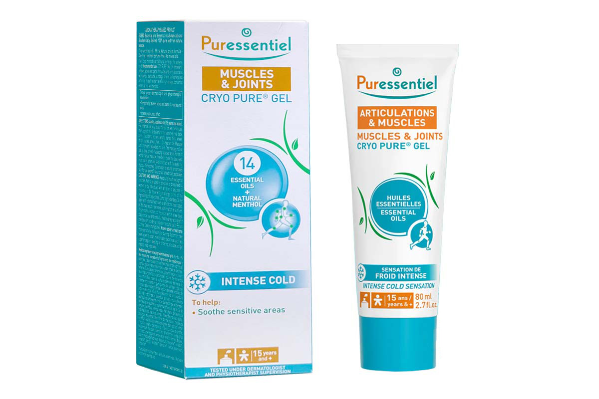 PURESSENTIEL MUSCLES AND JOINTS CRYO PURE INTENSE COLD GEL 80 ML - Berlin Pharmacy