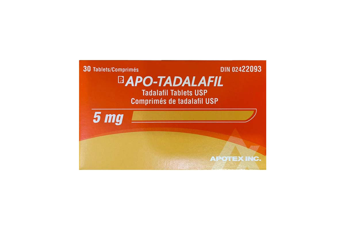 APO TADALAFIL 5 MG 30 TABLETS - Berlin Pharmacy