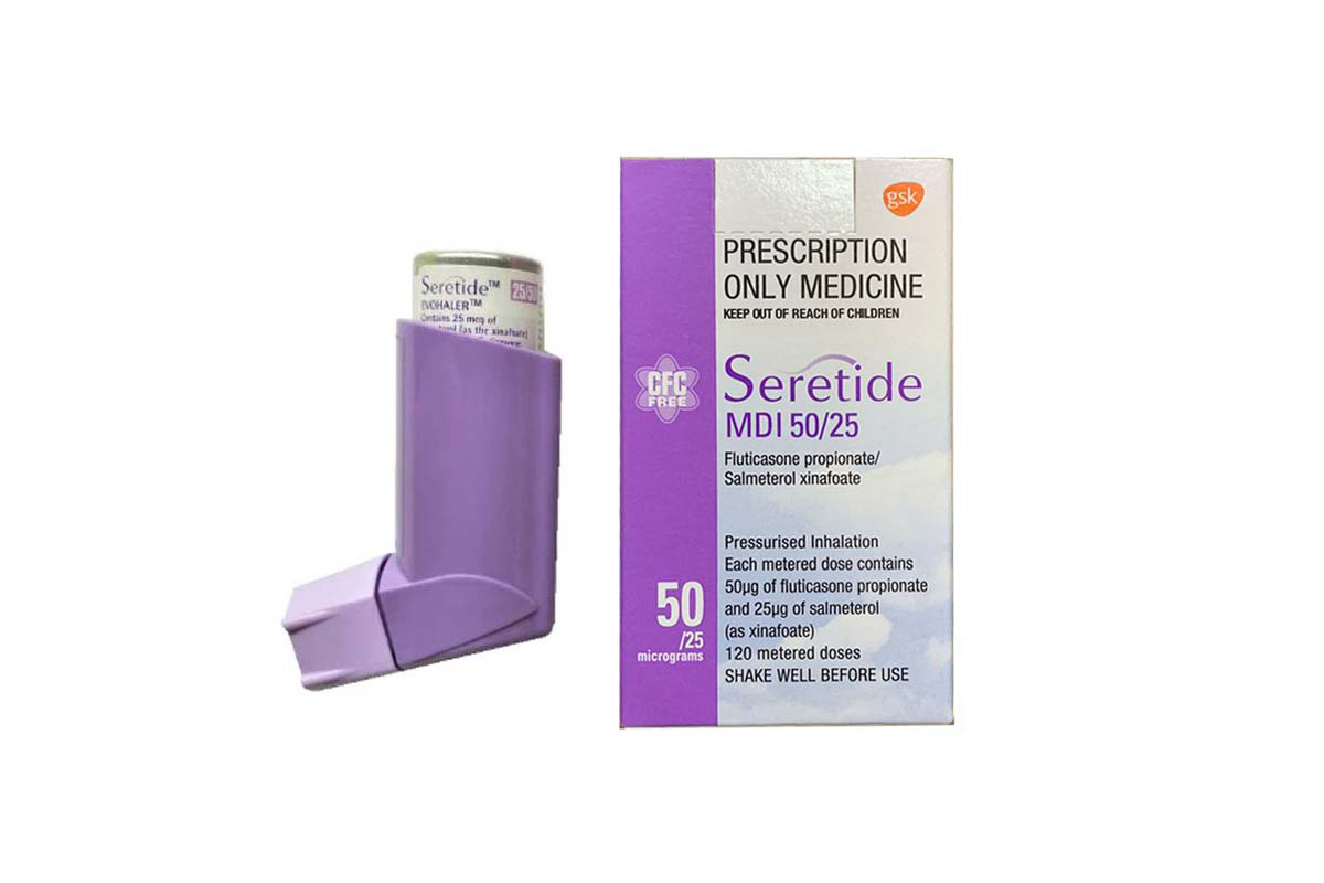 SERETIDE MDI 50/25 MCG 120 DOSE - Berlin Pharmacy