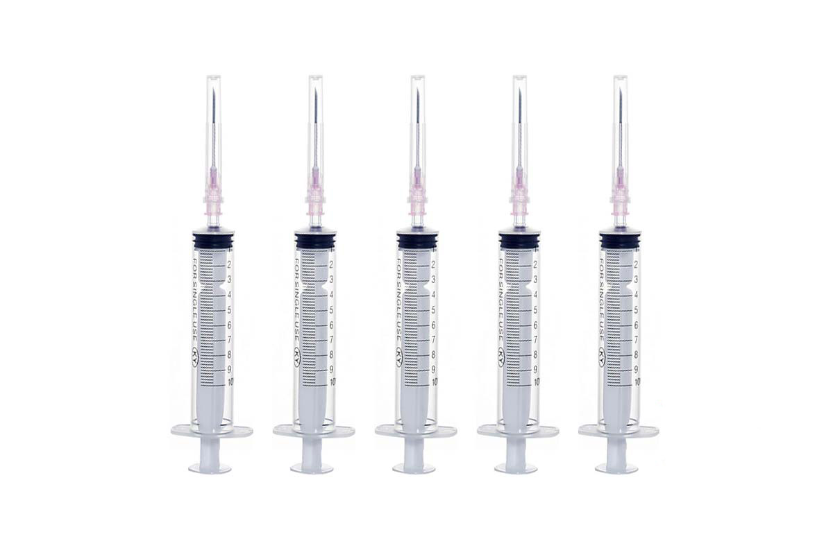 FOYOMED DISPOSABLE SYRINGE 10ML 23G 5 PCS - Berlin Pharmacy