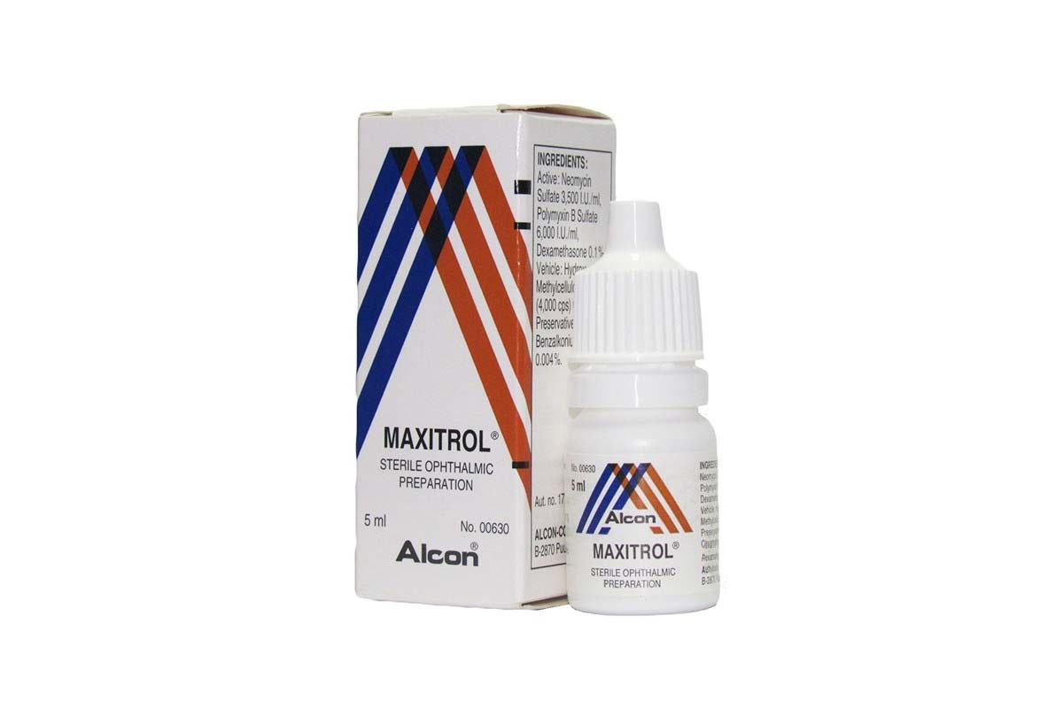 MAXITROL OPHTHALMIC SUSPENSION 5 ML - Berlin Pharmacy