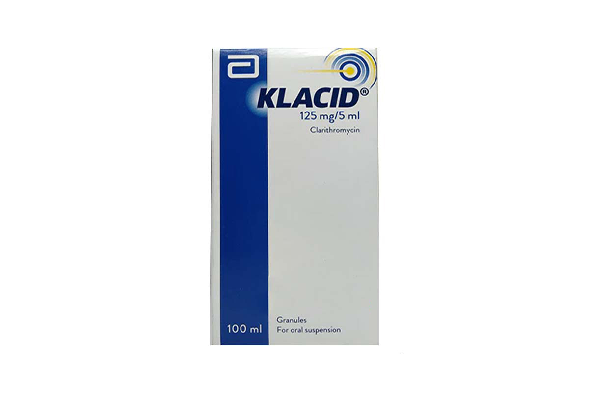 KLACID SUSPENSION 125MG/5ML 100 ML - Berlin Pharmacy