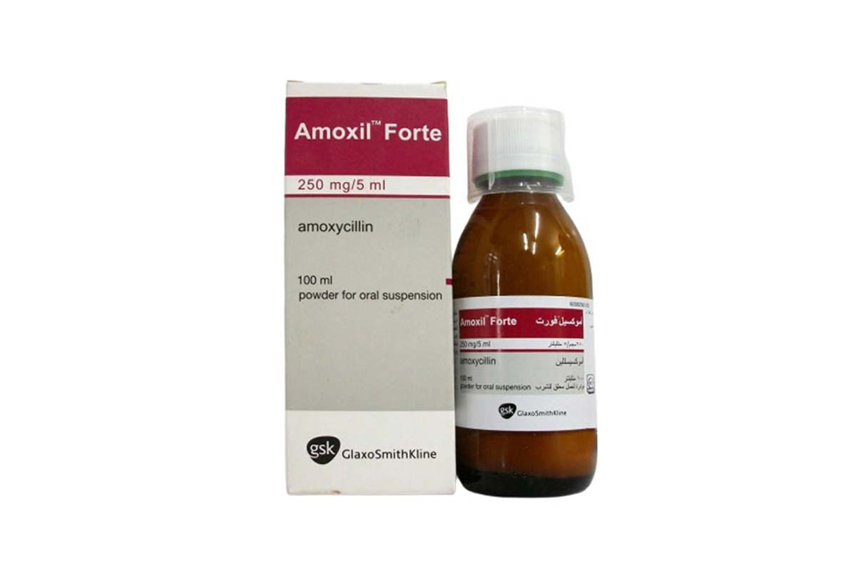 AMOXIL FORTE 250MG/5ML SYRUP 100 ML - Berlin Pharmacy