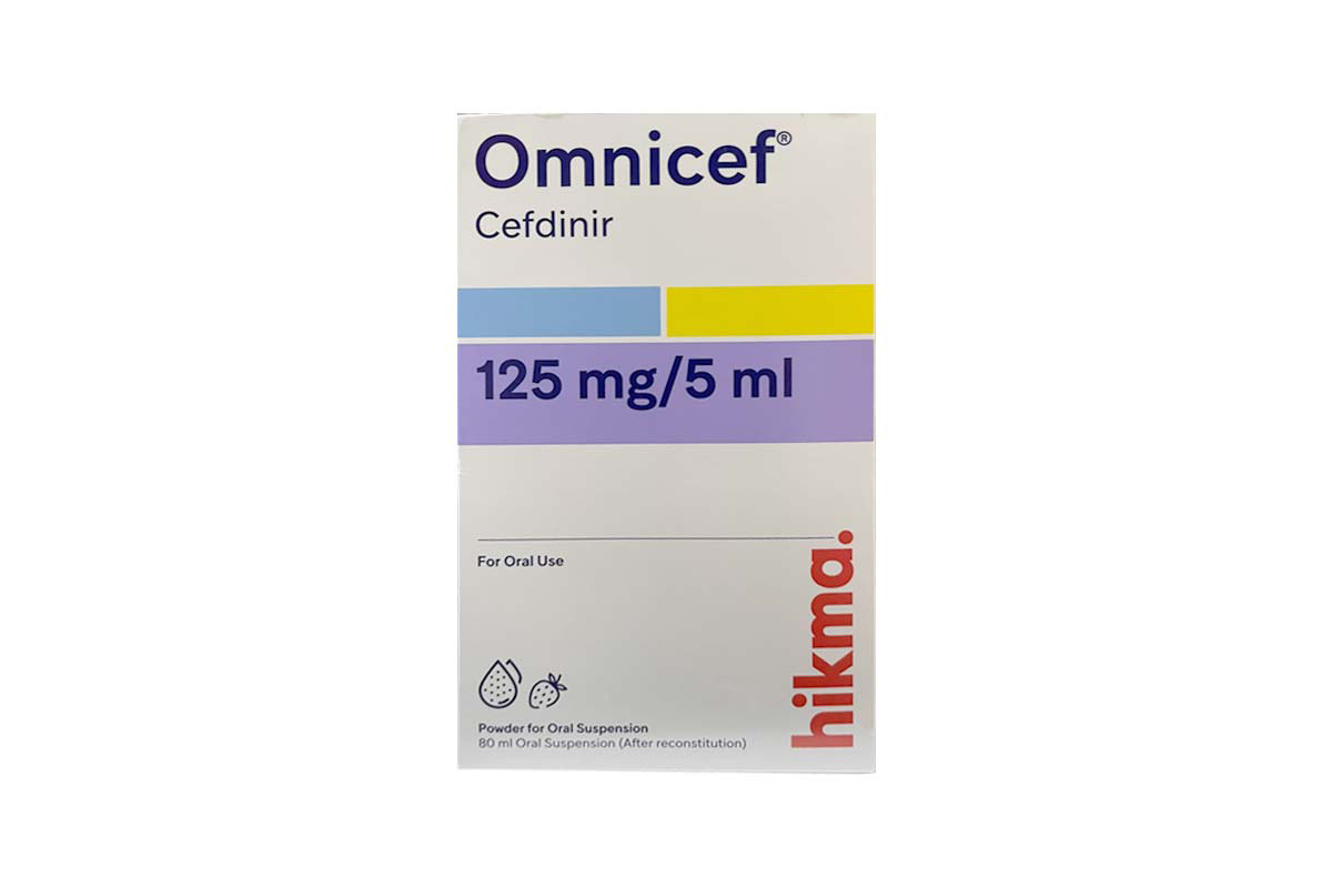 OMNICEF 125 MG 5 ML 80 ML SUSPENSION - Berlin Pharmacy