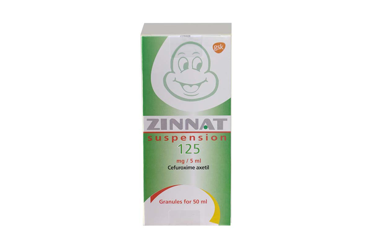 ZINNAT SUSPENSION 125MG 5ML 50 ML - Berlin Pharmacy