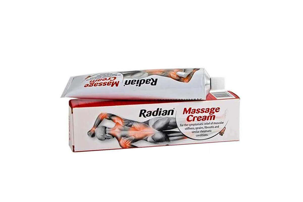 RADIAN MASSAGE CREAM 100 GM - Berlin Pharmacy