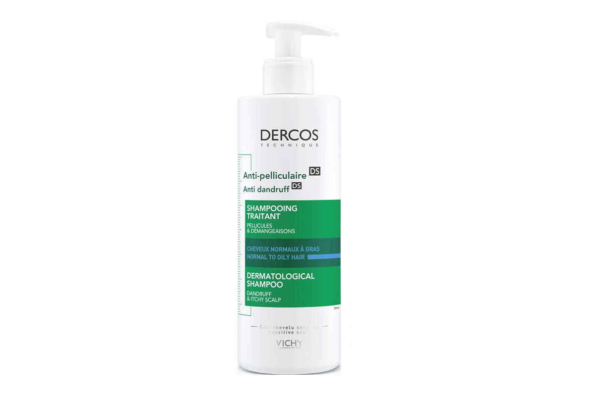 VICHY DERCOS ANTI DANDRUFF OILY SHAMPOO 390 ML - Berlin Pharmacy