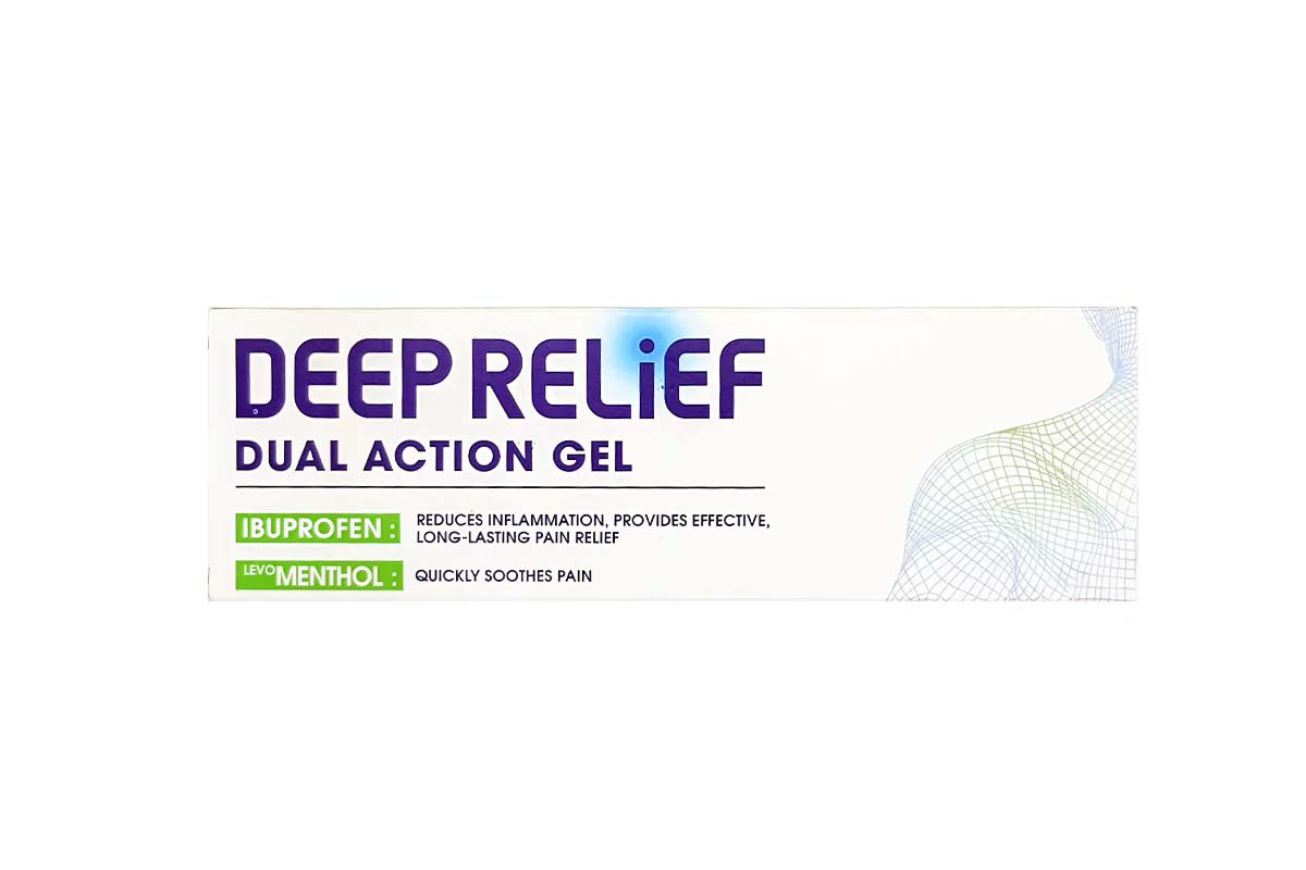 DEEP RELIEF DUAL ACTION GEL 100GM - Berlin Pharmacy