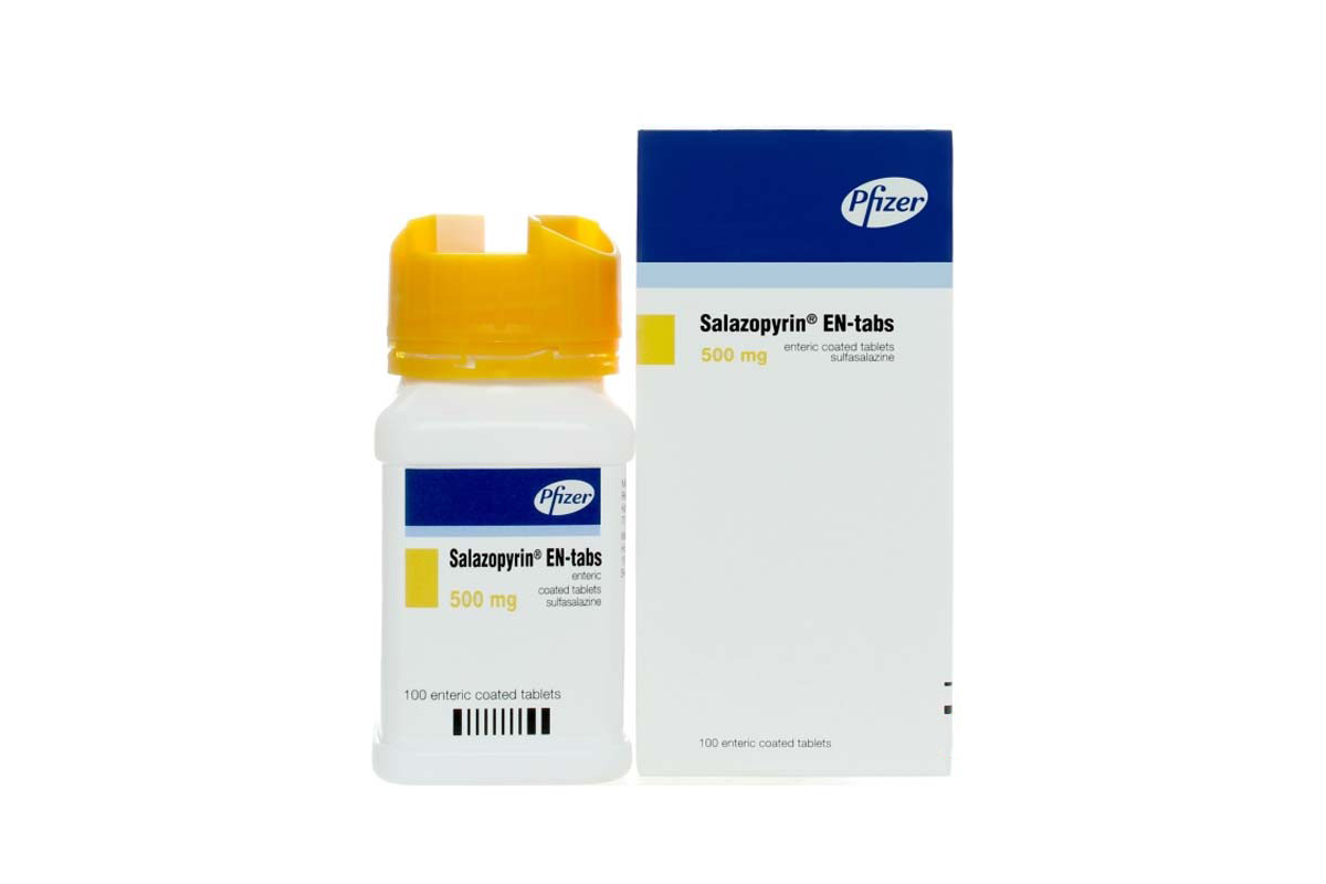 SALAZOPYRIN EN 500 MG 100 TABLETS - Berlin Pharmacy