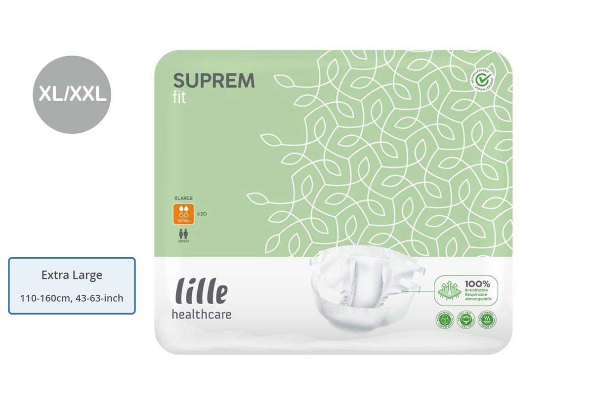 LILLE HEALTHCARE SUPREM FIT X LARGE EXTRA PLUS 20 PCS - Berlin Pharmacy