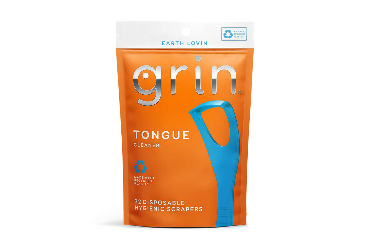 GRIN TONGUE CLEANER 32 PCS - Berlin Pharmacy