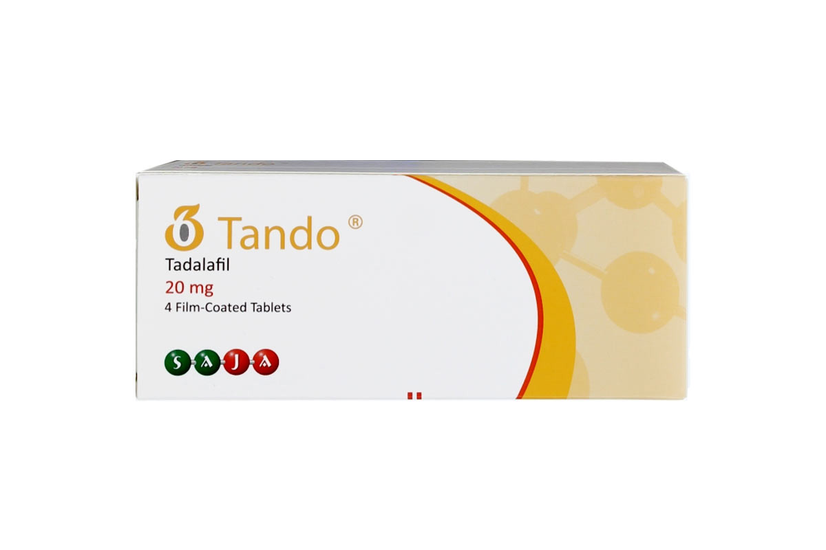 TANDO 20 MG 4 TABLETS - Berlin Pharmacy