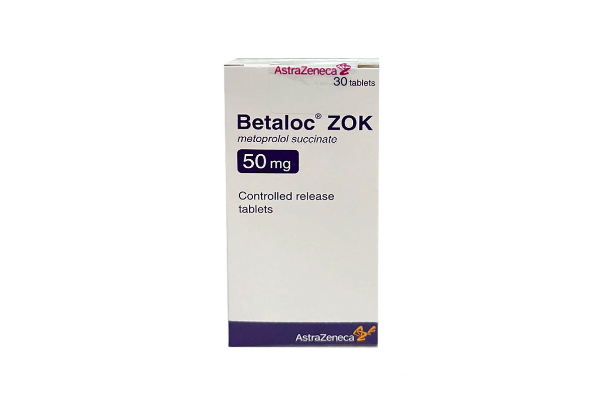 BETALOC ZOK 50MG 30 TABLETS - Berlin Pharmacy