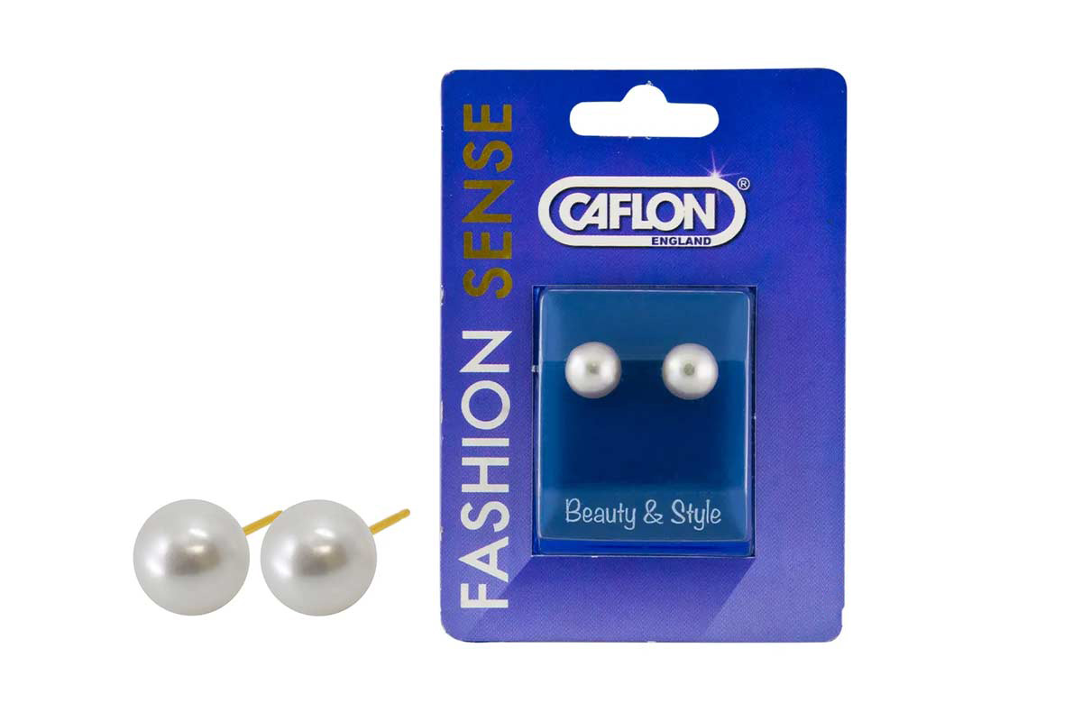 CAFLON FASHION SENSE BEAUTY STYLE WHITE PEARL 6MM 4822 - Berlin Pharmacy