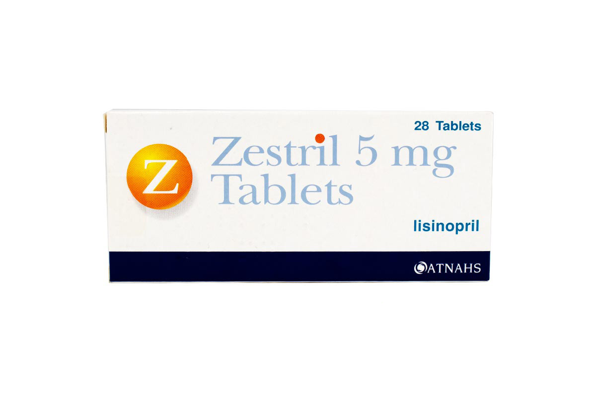 ZESTRIL 5 MG 28 TABLETS - Berlin Pharmacy