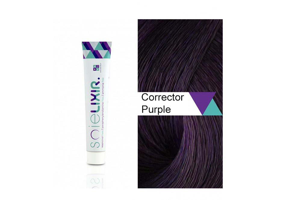 SOIELIXIR AMMONIA FREE HAIR COLOR CORRECTOR PURPLE 100 ML - Berlin Pharmacy