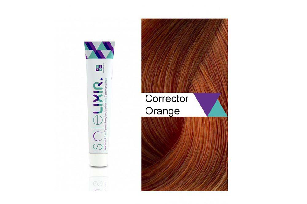 SOIELIXIR AMMONIA FREE HAIR COLOR CORRECTOR ORANGE 100 ML - Berlin Pharmacy