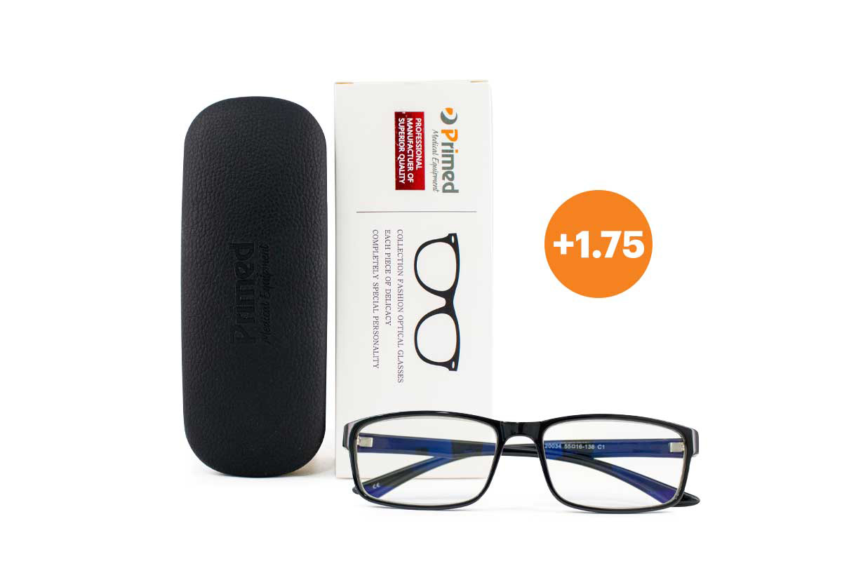 PRIMED PROFESSIONAL READING GLASSES + 1.75 - Berlin Pharmacy