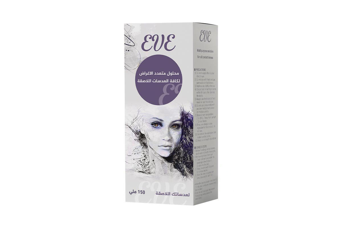 EVE EYE CONTACT SOLUTION 150 ML - Berlin Pharmacy