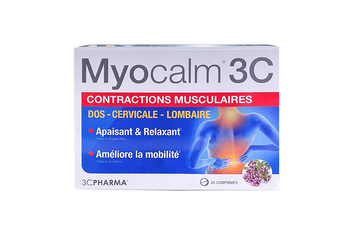 MYOCALM 30 TABLETS - Berlin Pharmacy