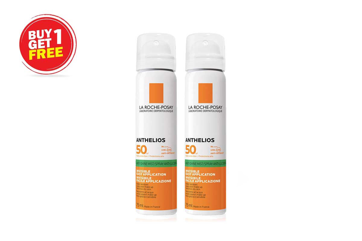 BOX BUY1GET1 LA ROCHE POSAY ANTHELIOS SPF50 PLUS SPRAY 75ML - Berlin Pharmacy