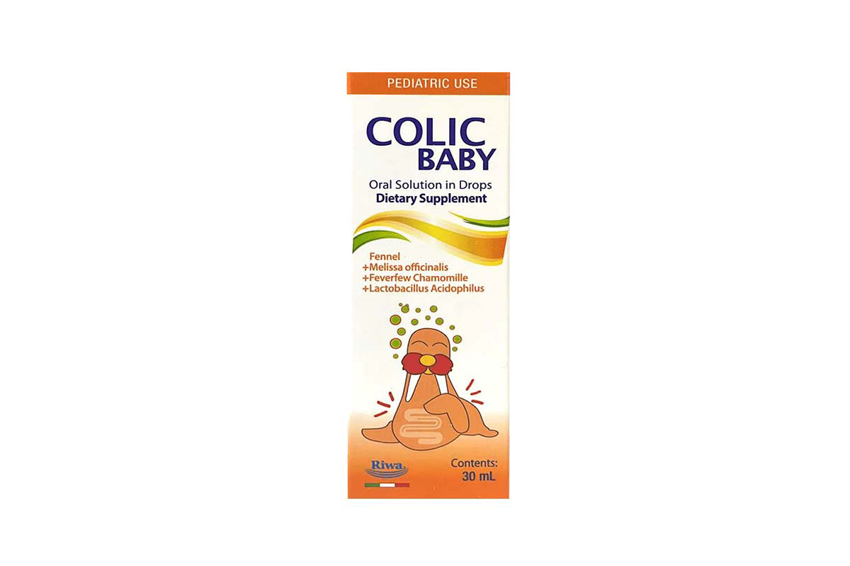 RIWA COLIC BABY ORAL SOLUTION IN DROPS 30 ML - Berlin Pharmacy