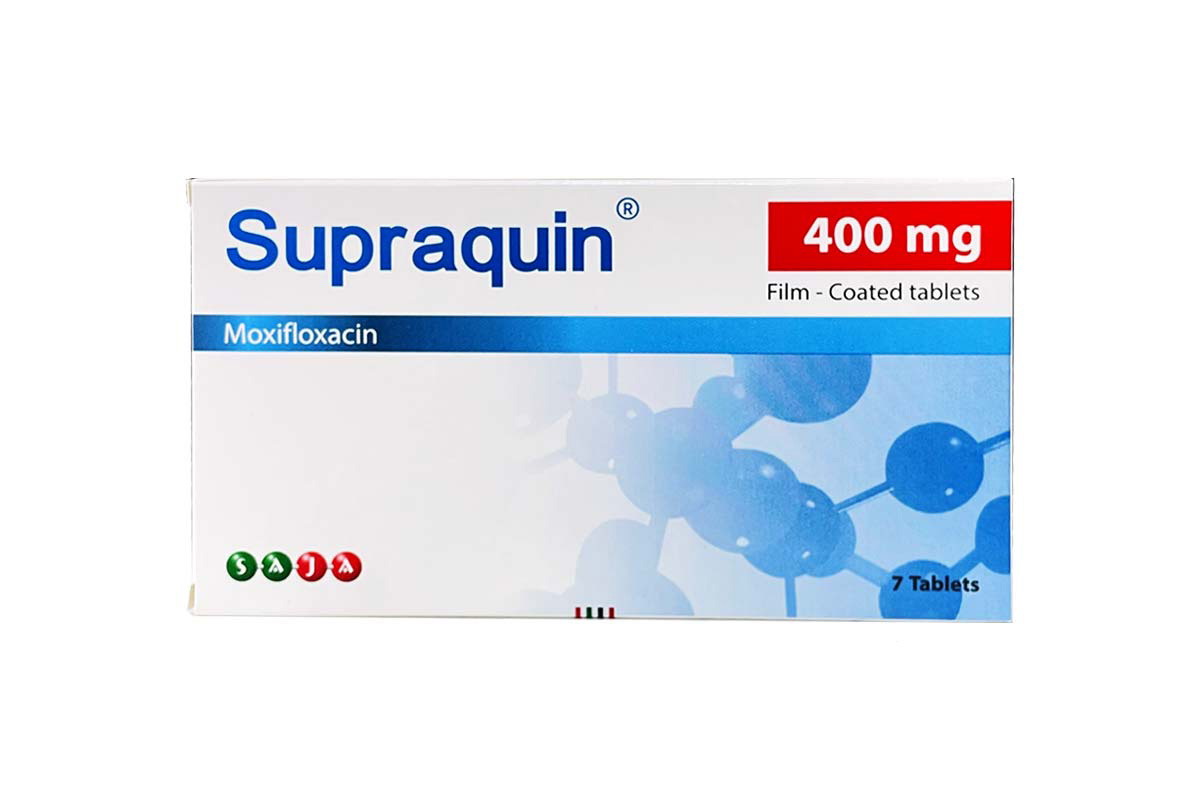 SUPRAQUIN 400 MG 7 TABLETS - Berlin Pharmacy