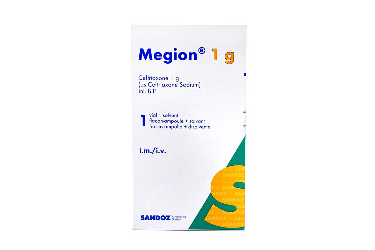 MEGION 1GM INJECTION 1 VIAL - Berlin Pharmacy