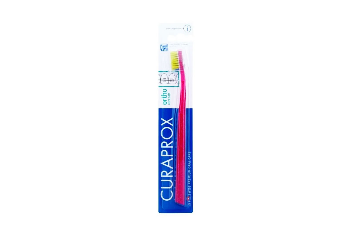 CURAPROX ORTHO ULTRA SOFT TOOTHBRUSH COLOR PINK - Berlin Pharmacy