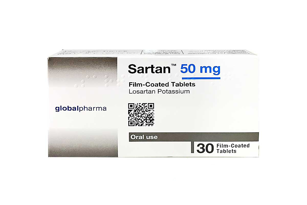 SARTAN 50 MG 30 TABLETS - Berlin Pharmacy