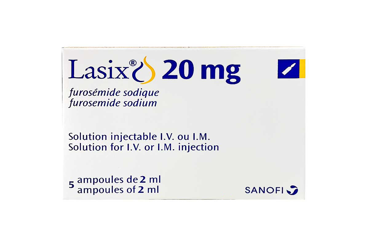 LASIX 20 MG SOLUTION FOR INJECTION 2ML 5 AMPOULES - Berlin Pharmacy