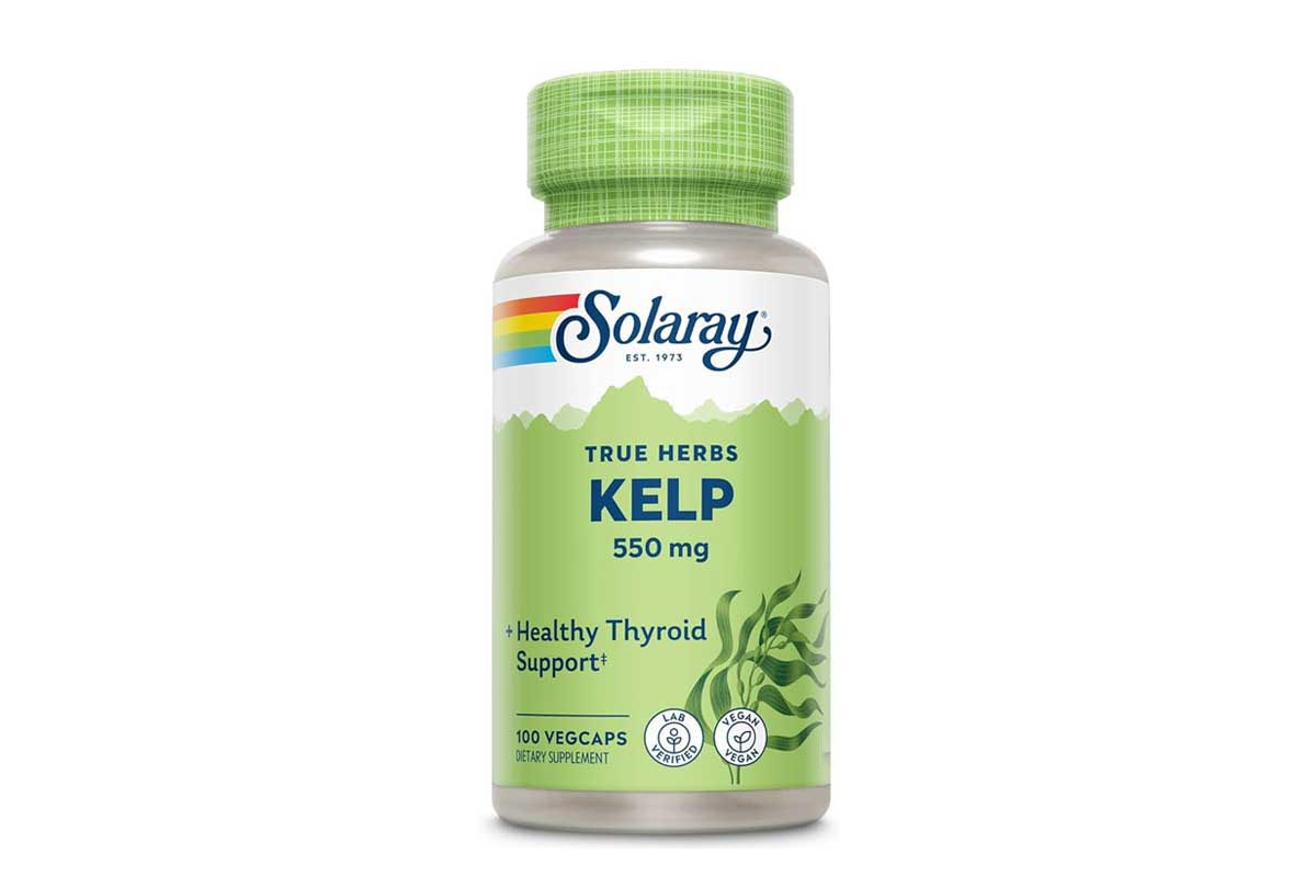 SOLARAY KELP 550 MG 100 VEGCAPS - Berlin Pharmacy