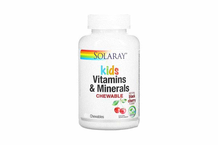 SOLARAY KIDS VITAMINS AND MINERALS 60 CHEWABLES - Berlin Pharmacy